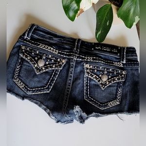 LA Idol Women's Jean Shorts Size M